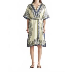 NEW ANTIPODEAN women's island charm sheath dress in ivory